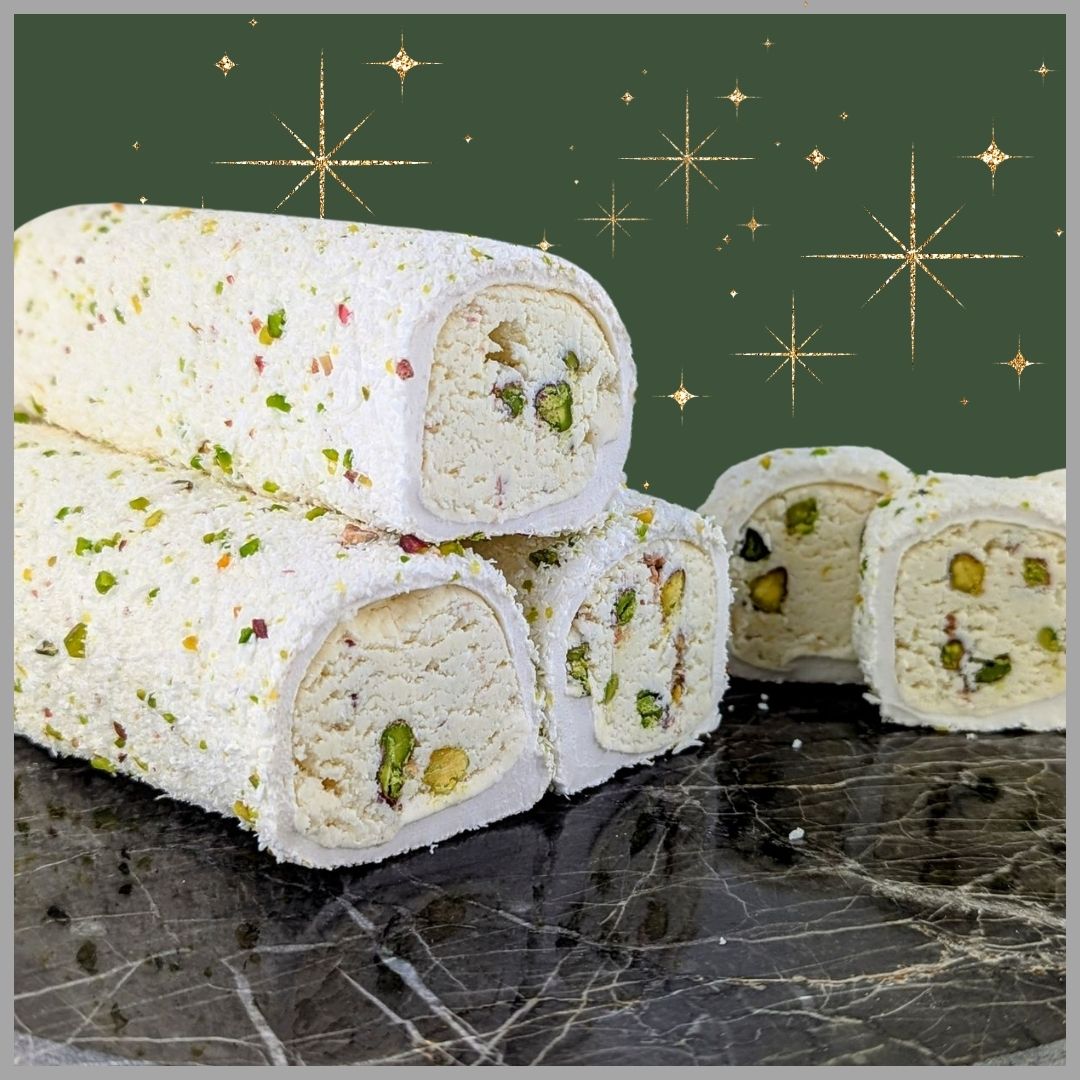 🥥 Hindistan Cevizli Fıstıklı Sarma Lokum