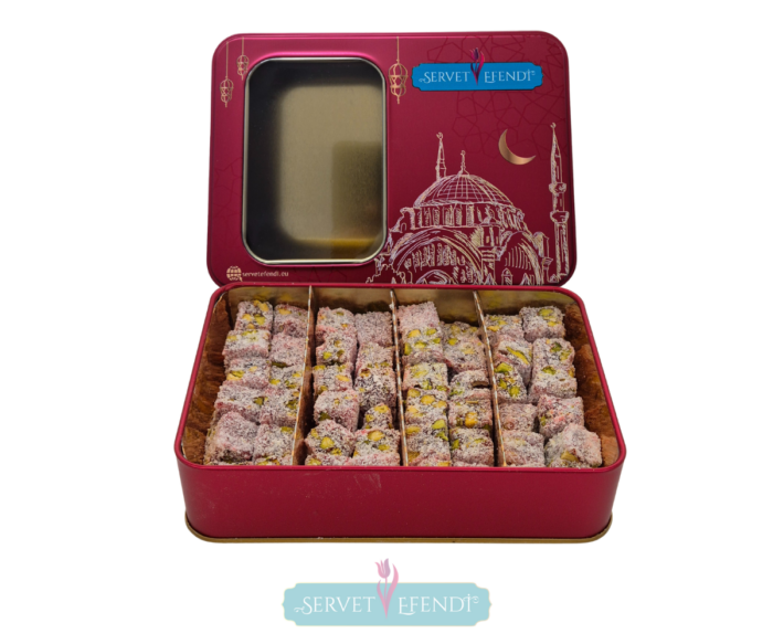 H.C Fıstıklı Güllü Duble L. - Hediyelik Kutu - Görsel 2