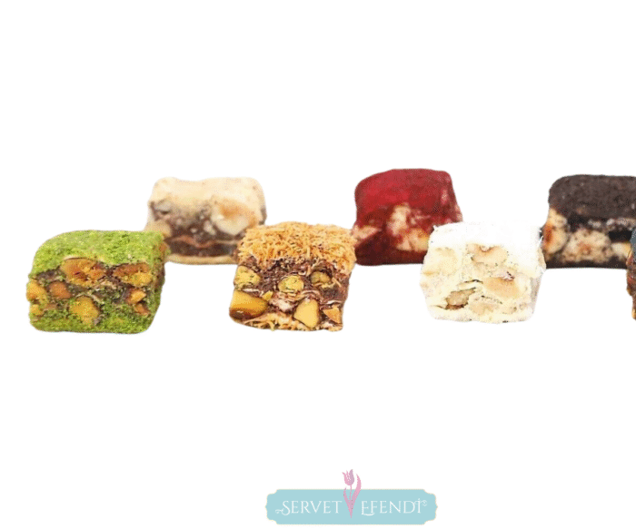 1 Karışık Baklava Dilim Lokum - Görsel 1