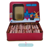 Fıstıklı Narlı Parmak Lokum Metal Kutu