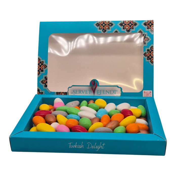 163 Karışık Meyve Aromalı Badem Draje Şekeri - Görsel 1