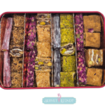 Baklava Dilim&Parmak Lokum Metal Kutu