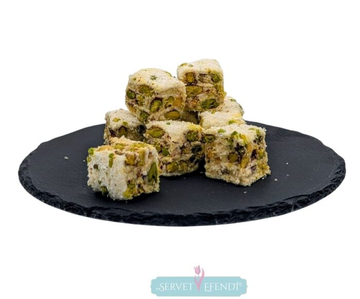 103 Kokostar&Fıstıklı Baklava Dilim Lokumu - Görsel 1
