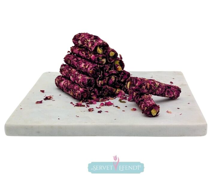 104 Böğürtlenli Fıstıklı Parmak Lokum - Görsel 1