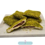 Toz Fıstıklı Çikolatalı Muska Lokum