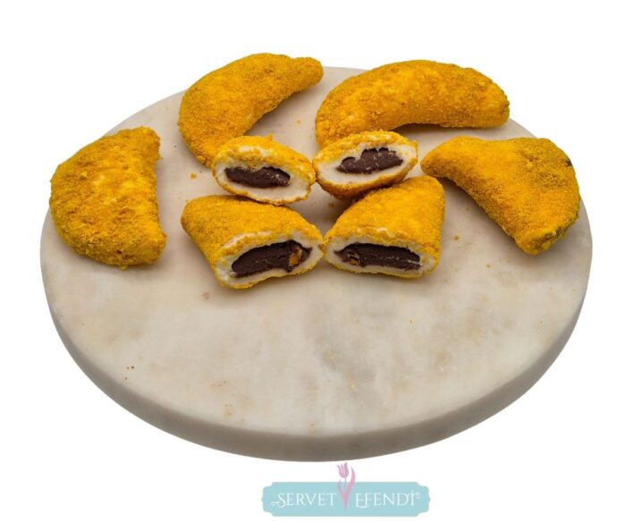 149 Limonlu Çikolatalı Fıstıklı Ay Lokum - Görsel 1