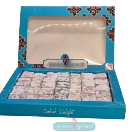 Karışık Sade Lokum Kutusu 600gr