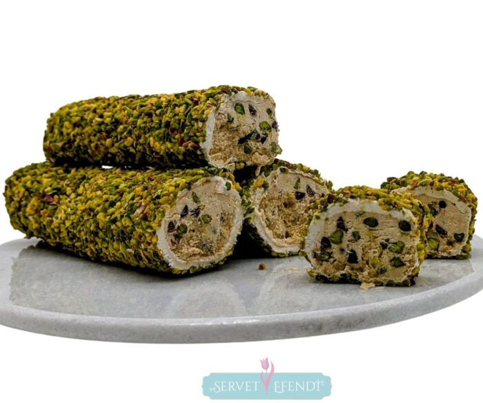 77 File Fıstık Sultan Tane Fıstık Kremalı Sarma - Görsel 1