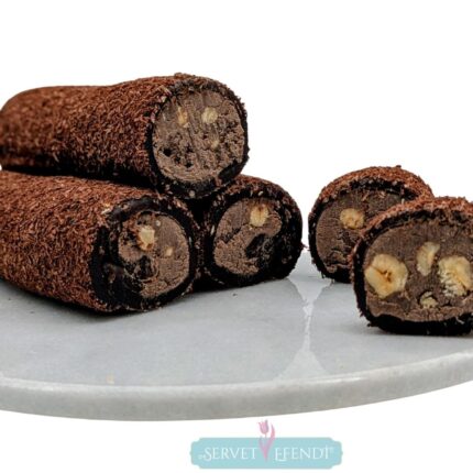 Browni Fındıklı Kremalı Sarma Lokum