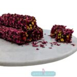 Gül Yapraklı Narlı Fıstıklı Fitil Lokum