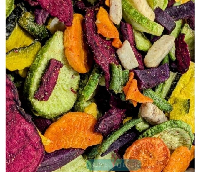 SEBZE KURUSU Doğal Sebze Cipsi - Görsel 1