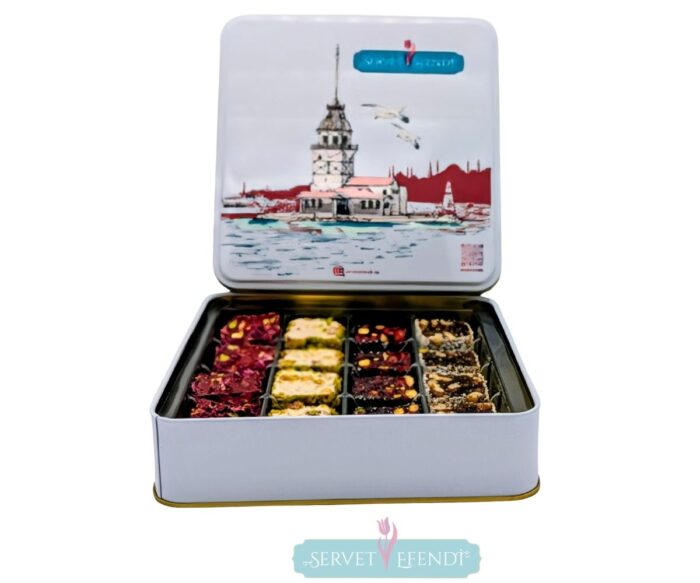 Karışık Premium Fitil Lokum Kutusu - Görsel 1