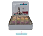 Karışık Premium Metal Baklava Dilim Lokum