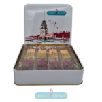 Karışık Premium Metal Baklava Dilim Lokum