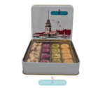 Karışık Premium Metal Sarma Lokum Kutusu