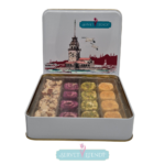 Karışık Premium Metal Sarma Lokum Kutusu