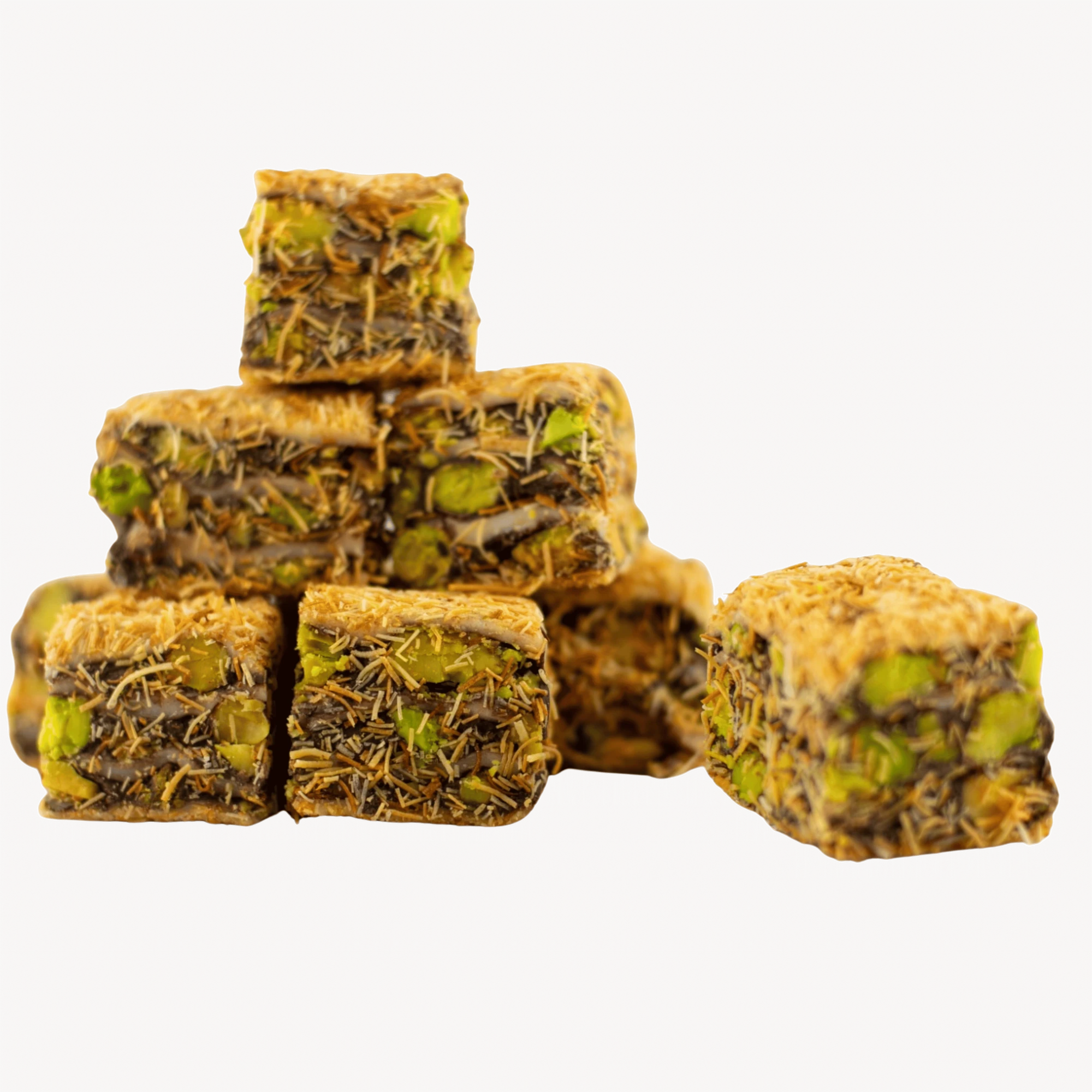 kadayifli-cikolatali-fistikli-baklava-lokum KADAYIFLI ÇİKOLATALI FISTIKLI BAKLAVA LOKUM - Görsel 1